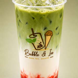 Strawberry Matcha Latte